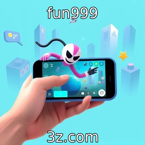 Crescimento do mercado de jogos móveis em 2025 : fun999